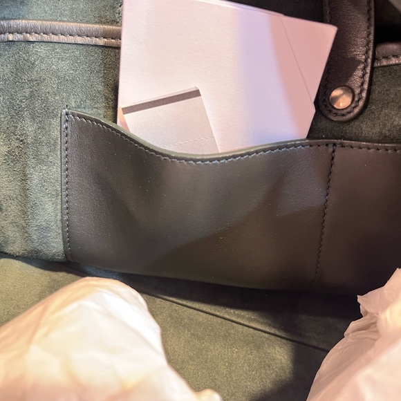 CELINE GREEN SUEDE BAG - Picture 11 of 16